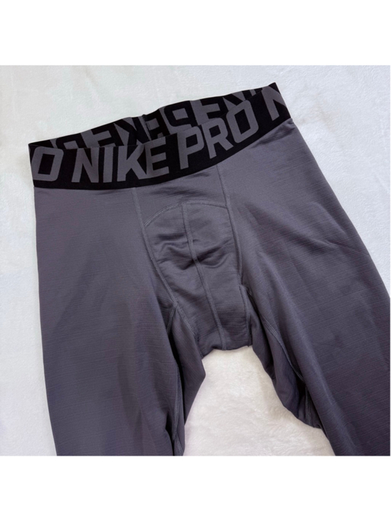 Nike Other - Men's Nike Pro Hyperwarm Compression Pants Medium Gray Black